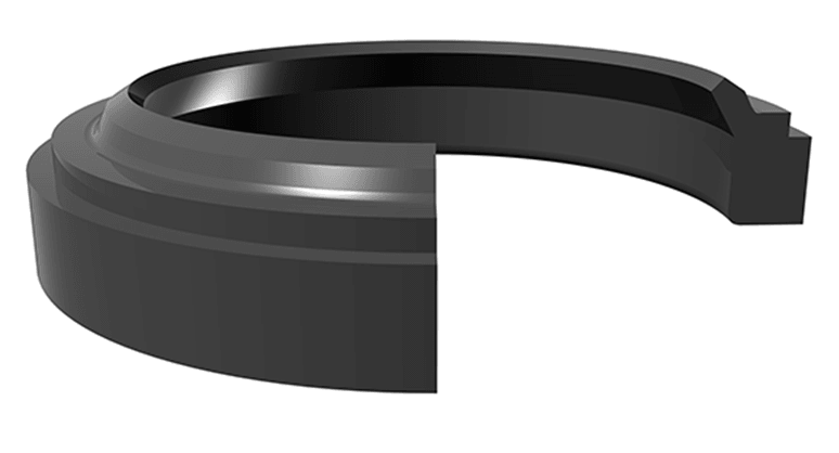 Rod Wiper (WA) 8mm x 16mm x 7mm - Polyurethane