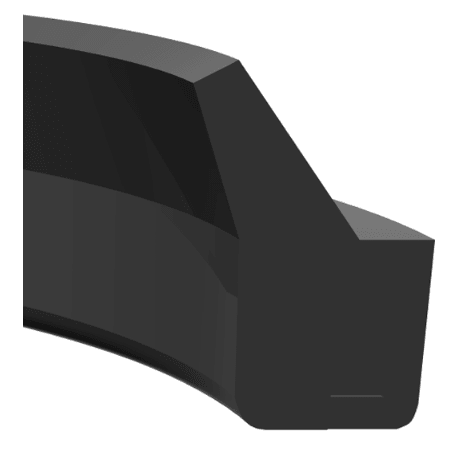 Rod Wiper (WC) 65mm x 73mm x 7mm - Polyurethane