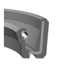 Rotary Shaft Oil Seal 0.250" x 0.750" x 0.250" (SC) - Nitrile/Carbon Steel