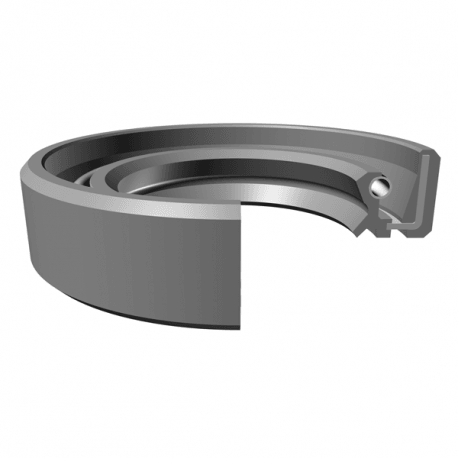 Rotary Shaft Oil Seal 0.625" x 1.000" x 0.250" (TC) - Nitrile/Carbon Steel