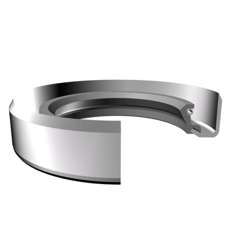 Rotary Shaft Oil Seal 1.625" x 2.125" x 0.250" (SB2) - Nitrile/Carbon Steel