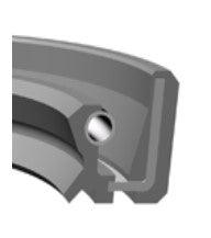 Rotary Shaft Oil Seal 3.000" x 4.000" x 0.375" (TC) - Nitrile/Carbon Steel