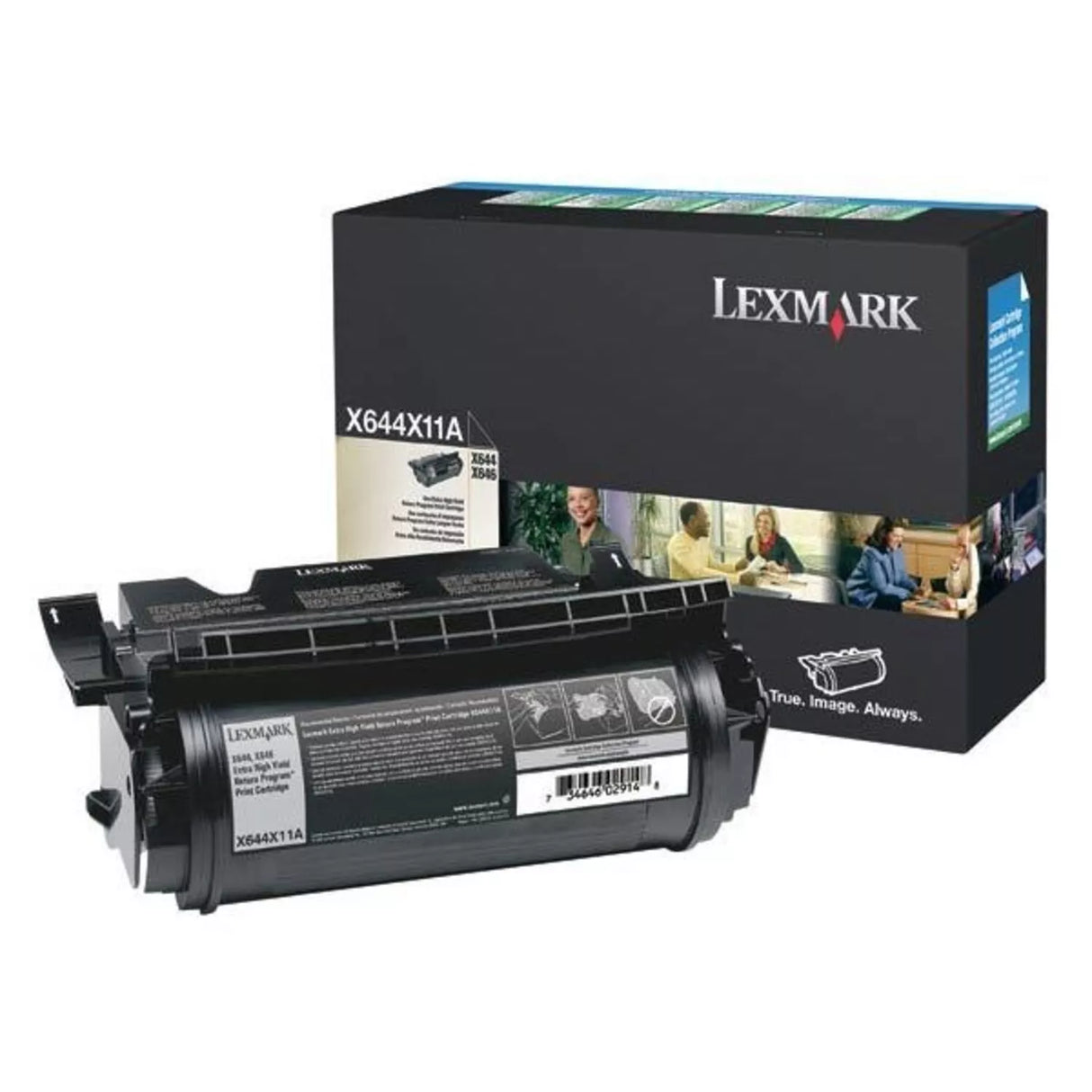 Lexmark X644X11A Return Program Print Cartridge