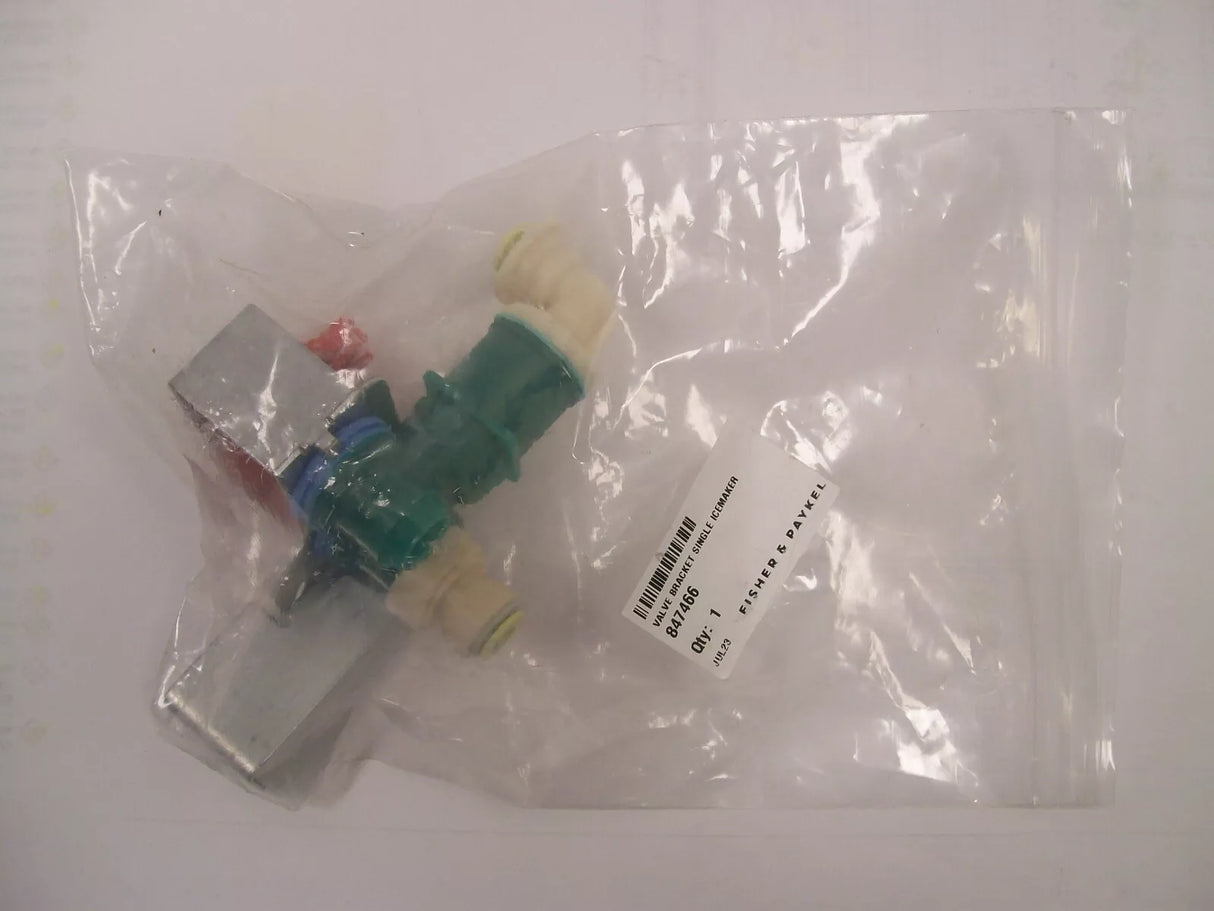 Fisher & Paykel 847466 Single Icemaker Valve Bracket Part