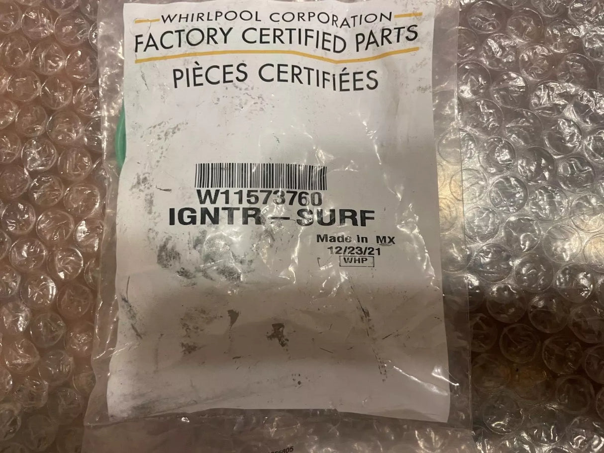 Whirlpool Oven Range Part W11573760 Surface Igniter