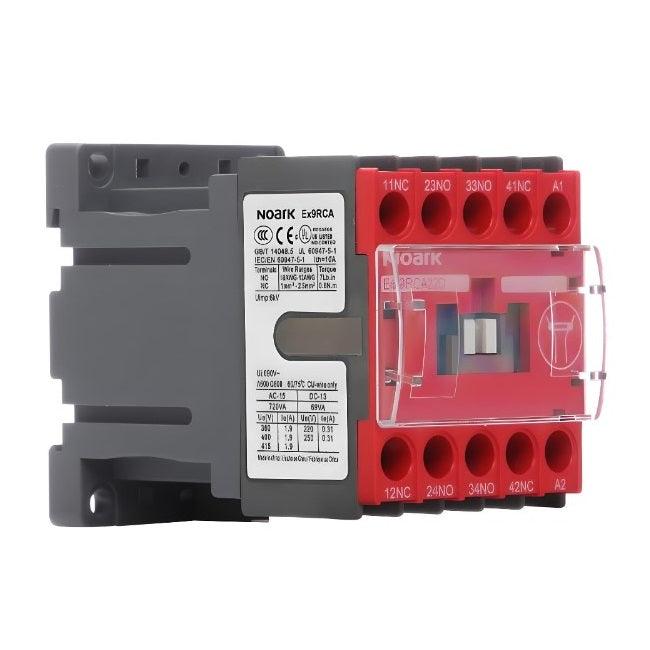 Safety Contactor Relay FVNR 24Vdc 3NO+1NC Ex9RCA Series | Ex9RCA31DBS
