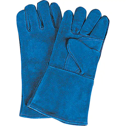 Double Palm & Thumb Welding Gloves, Split Cowhide, Size X-Large