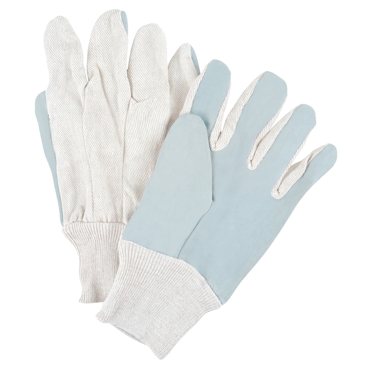 Premium Work Gloves, Large, Split Cowhide Palm