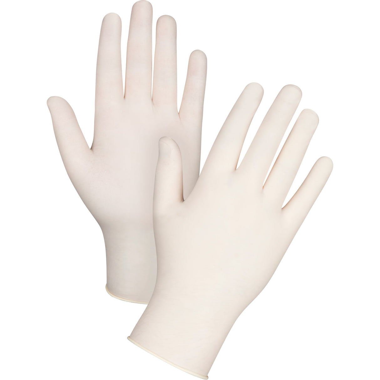 Premium Sensitive Skin Examination Gloves, Small, Latex, 4-mil, Powder-Free, Natural