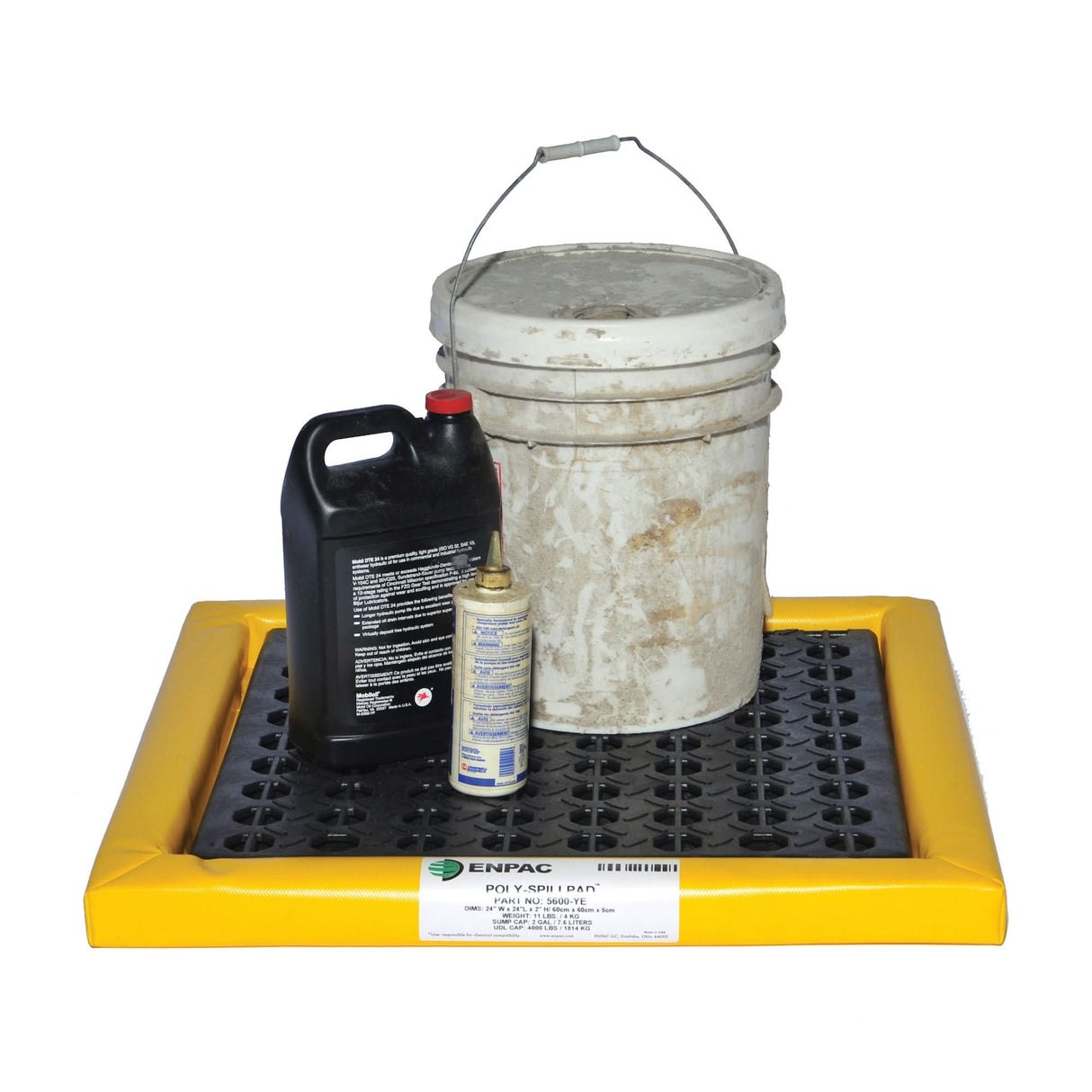 Poly-Spillpad™ Pads, 31-1/2" L x 54" W x 2-1/4" H, 7.5 US gal Spill Capacity