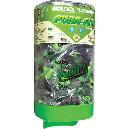 Moldex PlugStation® with Corded Pura-Fit® Earplugs