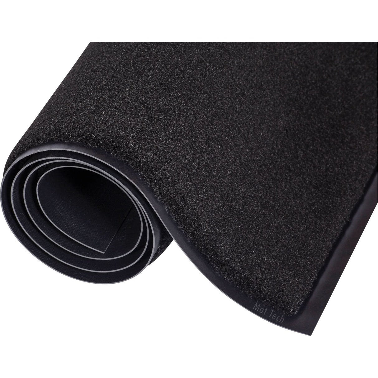 Superluxe™ Entrance Mat, Wiper, 4' x 10' x 1/2", Black
