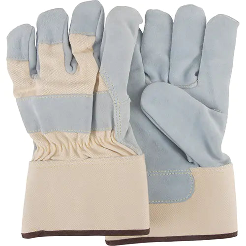 Leather Cut-Resistant Gloves, Size Large/9, 10 Gauge, HPPE Shell, ASTM ANSI Level A6/EN 388 Level F