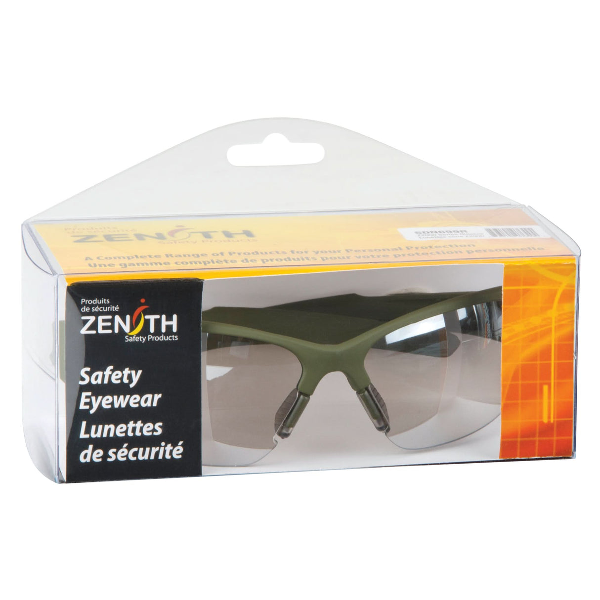 Z2000 Series Safety Glasses, Indoor/Outdoor Mirror Lens, Anti-Scratch, Meets/Exceeds CSA Z94.3