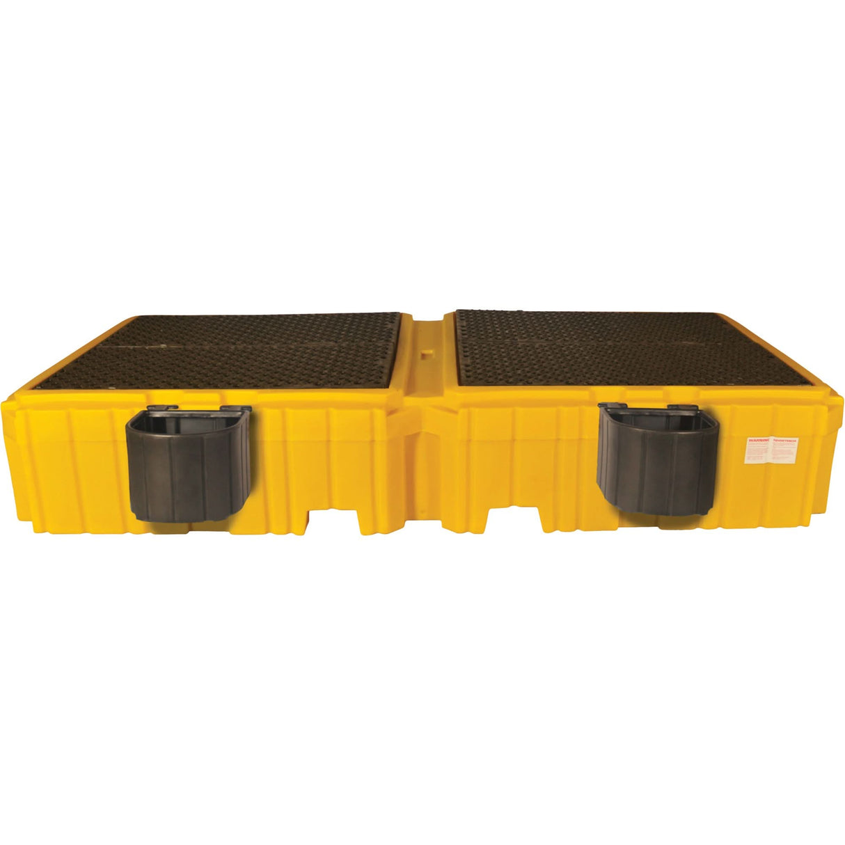 Ultra-Twin IBC Spill Pallet® with Drain, 535 US gal. Spill Capacity, 124.5" x 61.625" x 22"