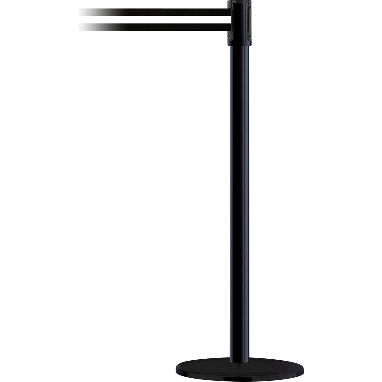 Dual Line Heavy Duty Receiver Post, 38" High, Yellow
