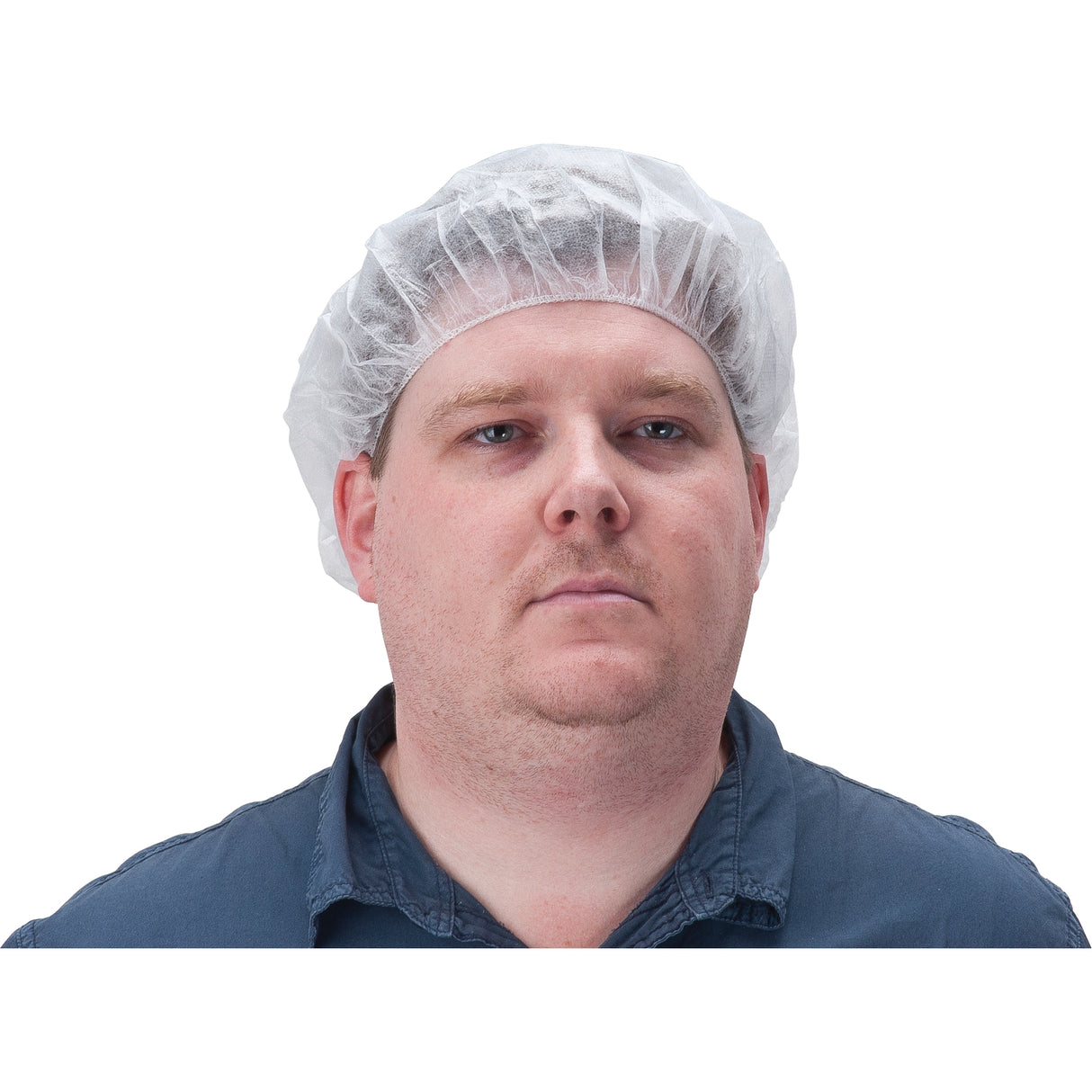 Lint-Free Bouffant Caps, Polypropylene, 18", White