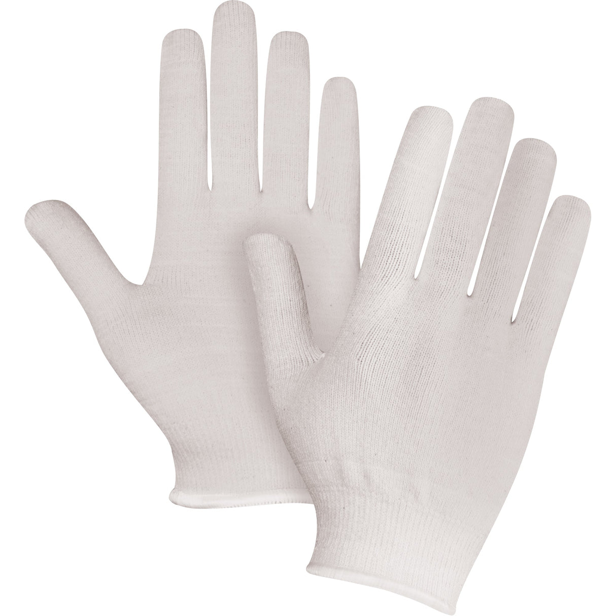 Premium String Knit Gloves, Cotton/Nylon, Medium