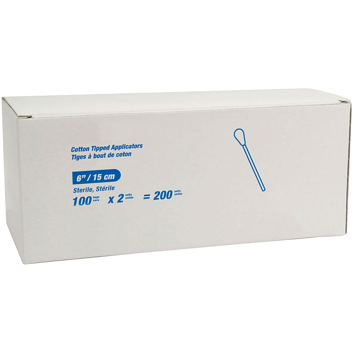 6" Cotton Tipped Applicators