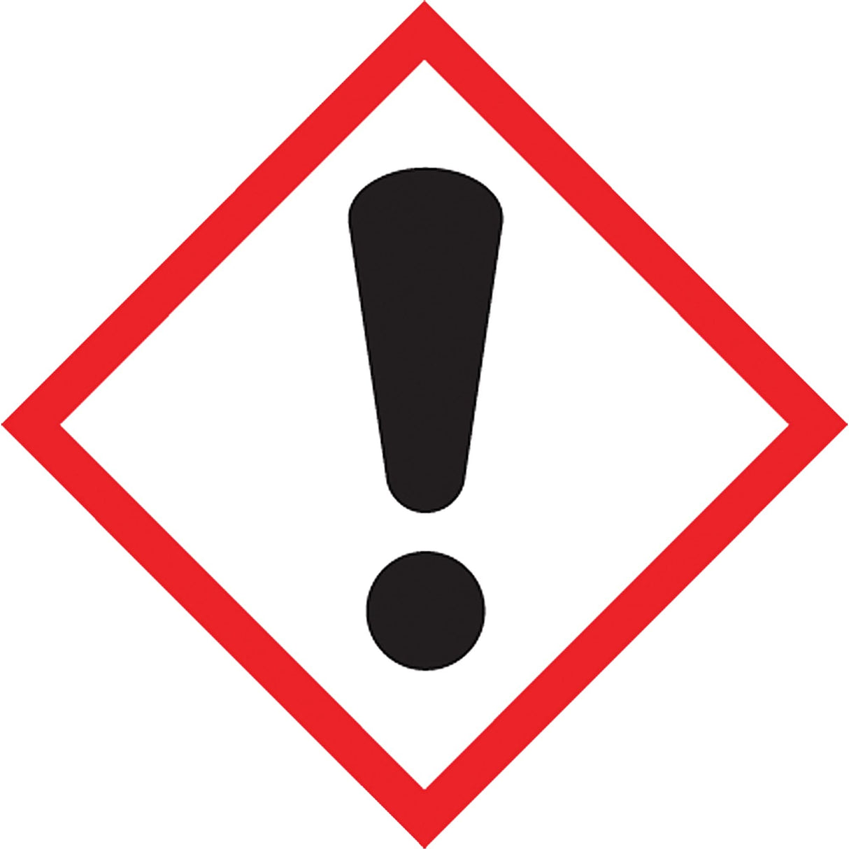 GHS Pictogram Labels, Vinyl, Roll, 2" L x 2" W