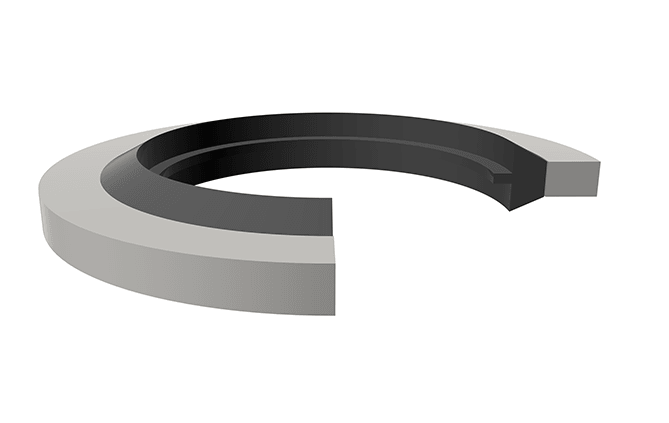 Self-Centering Bonded Seal 10.7mm x 16mm x 1.5mm Carbon Steel/Nitrile