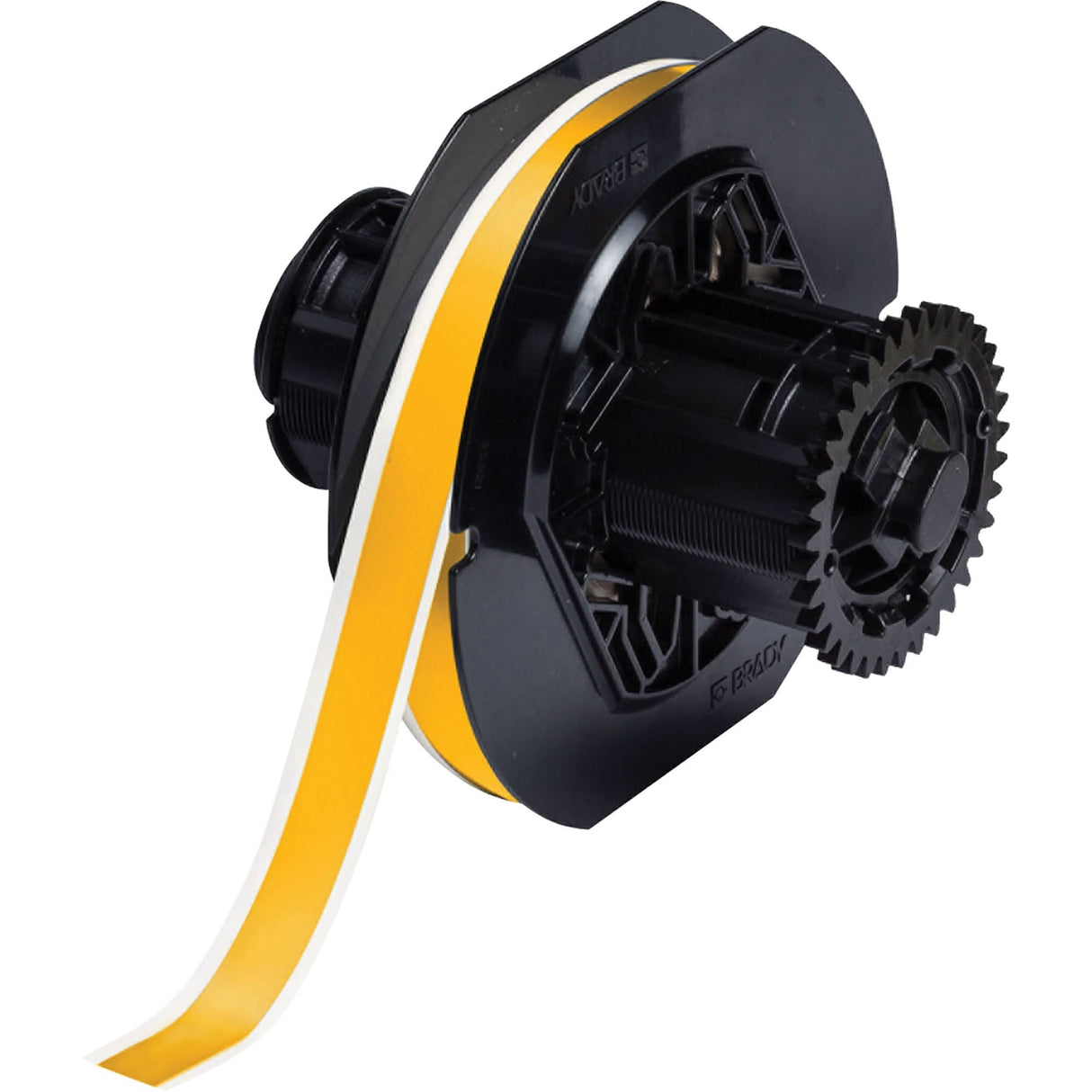 Low-Halide Printer Tape, Polyester, Yellow, 0.5" Width