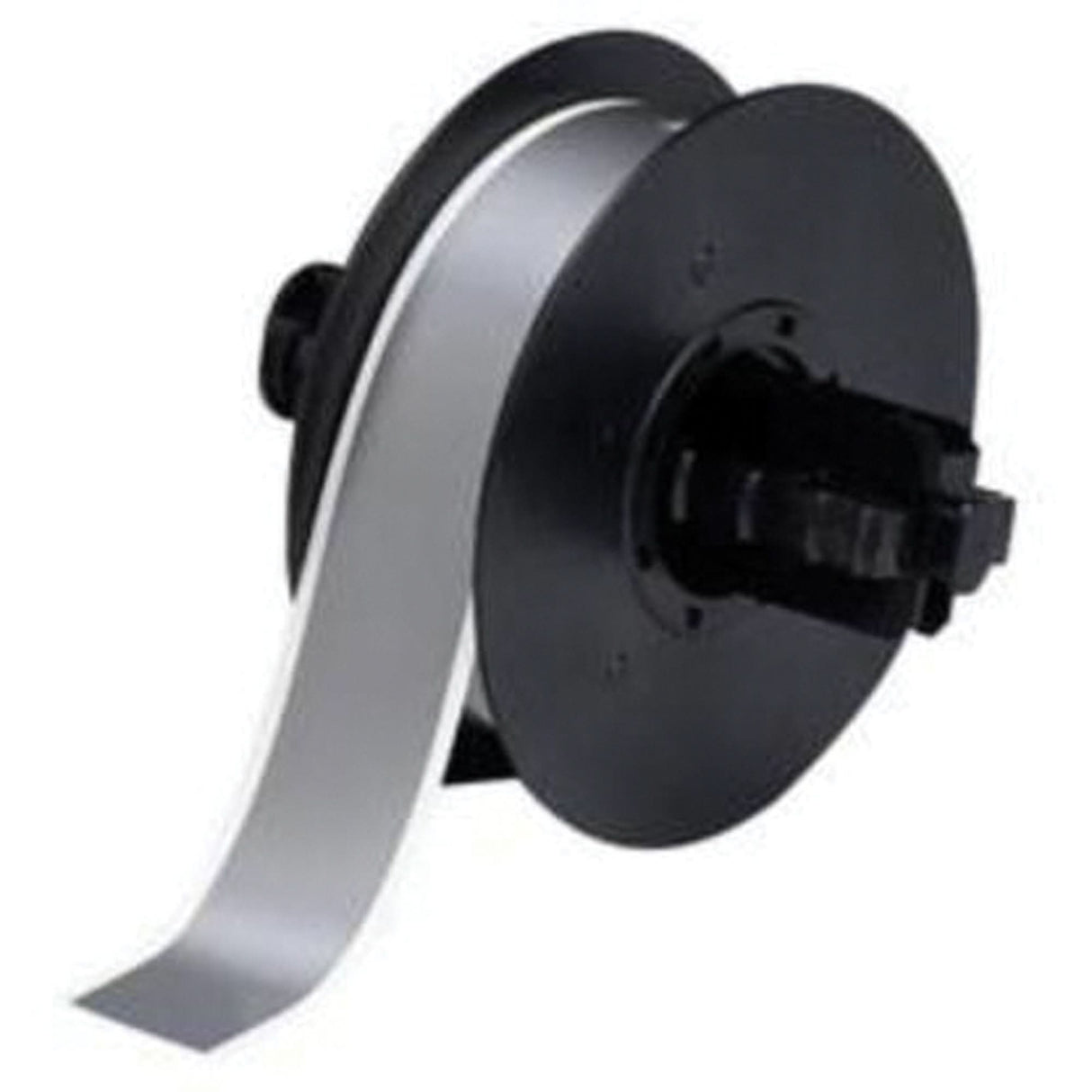 Printer Tape, Vinyl, Grey, 1.125" Width