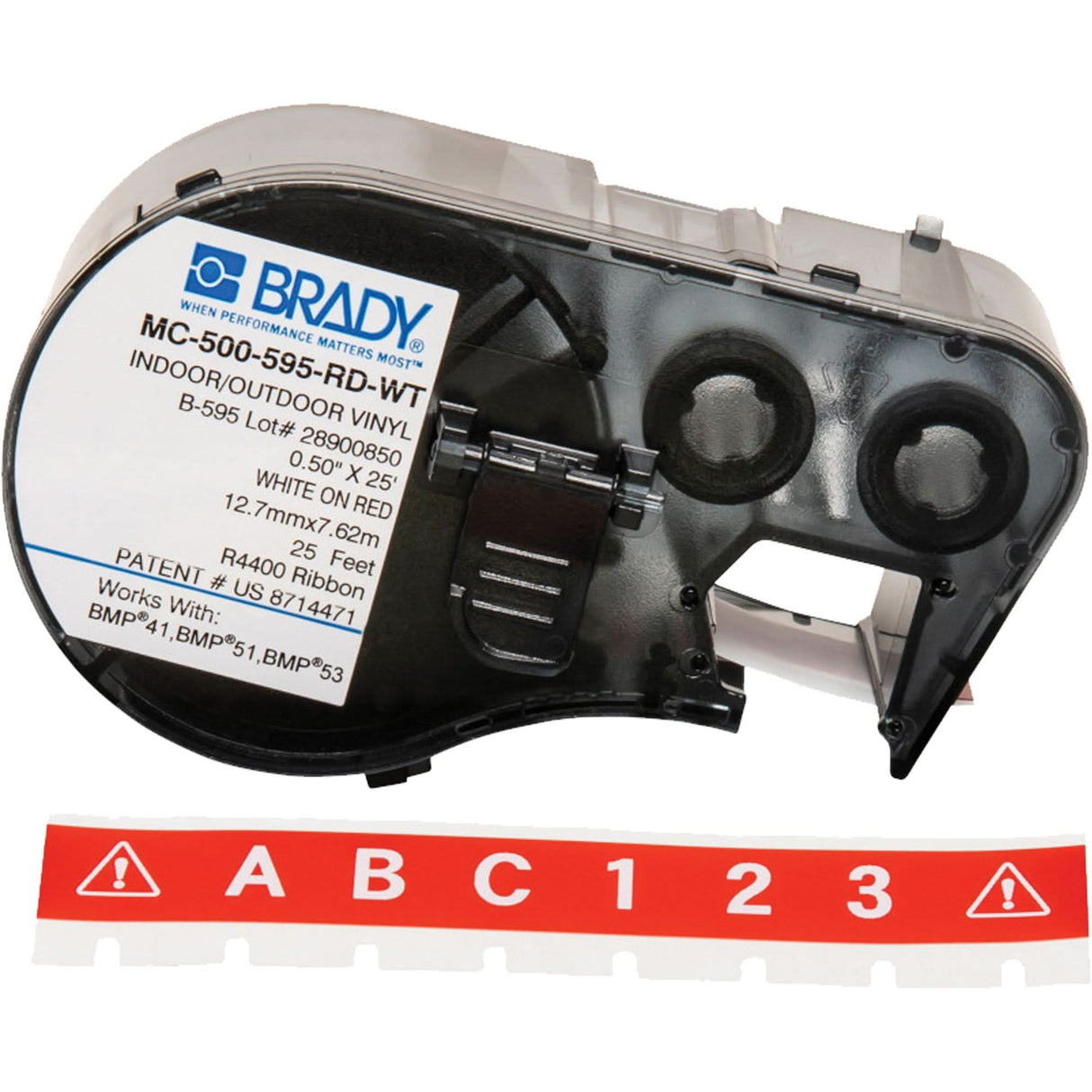 Label Maker Cartridge, White