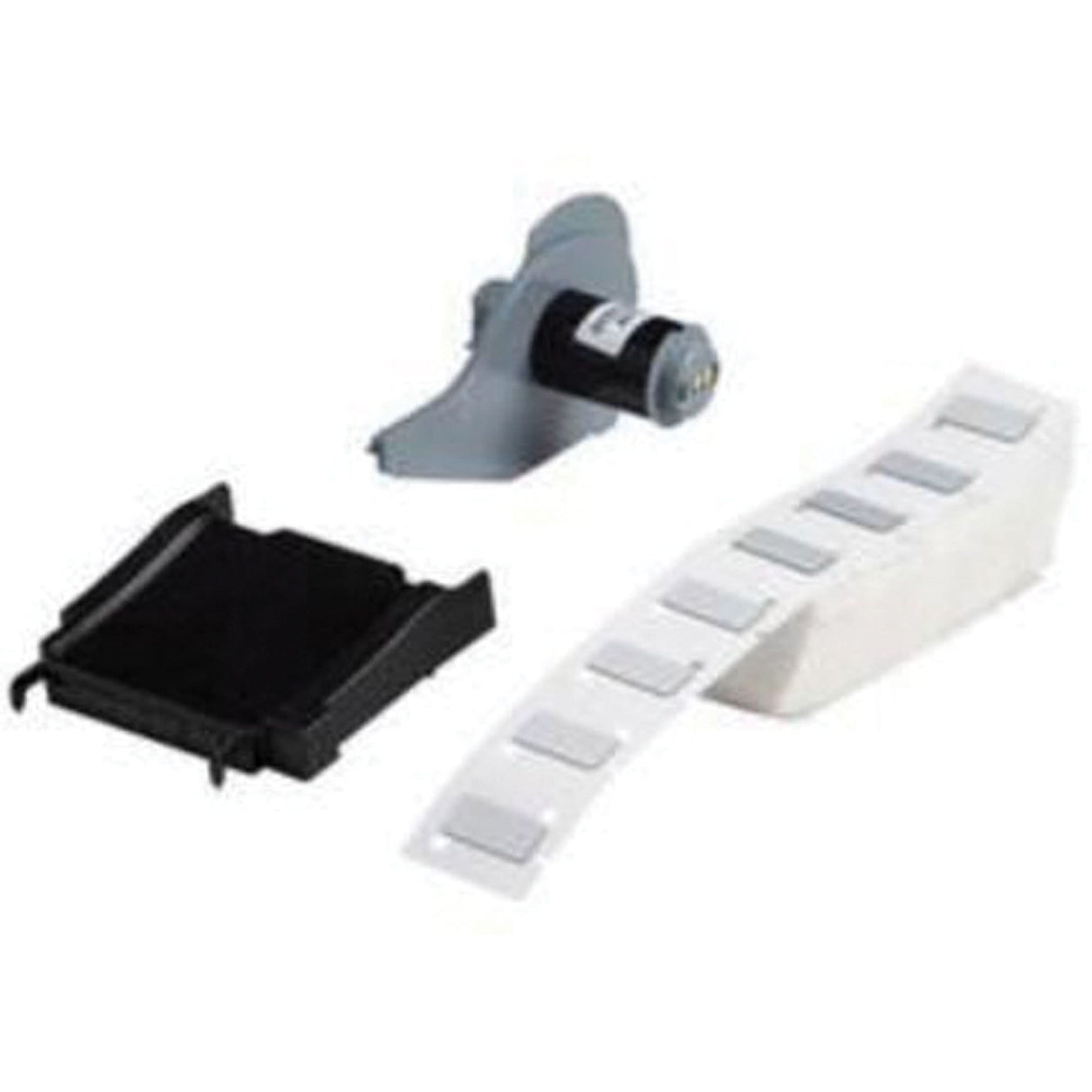 Raised Panel Labels, Polyester, 1.06" L x 0.49" H, Silver