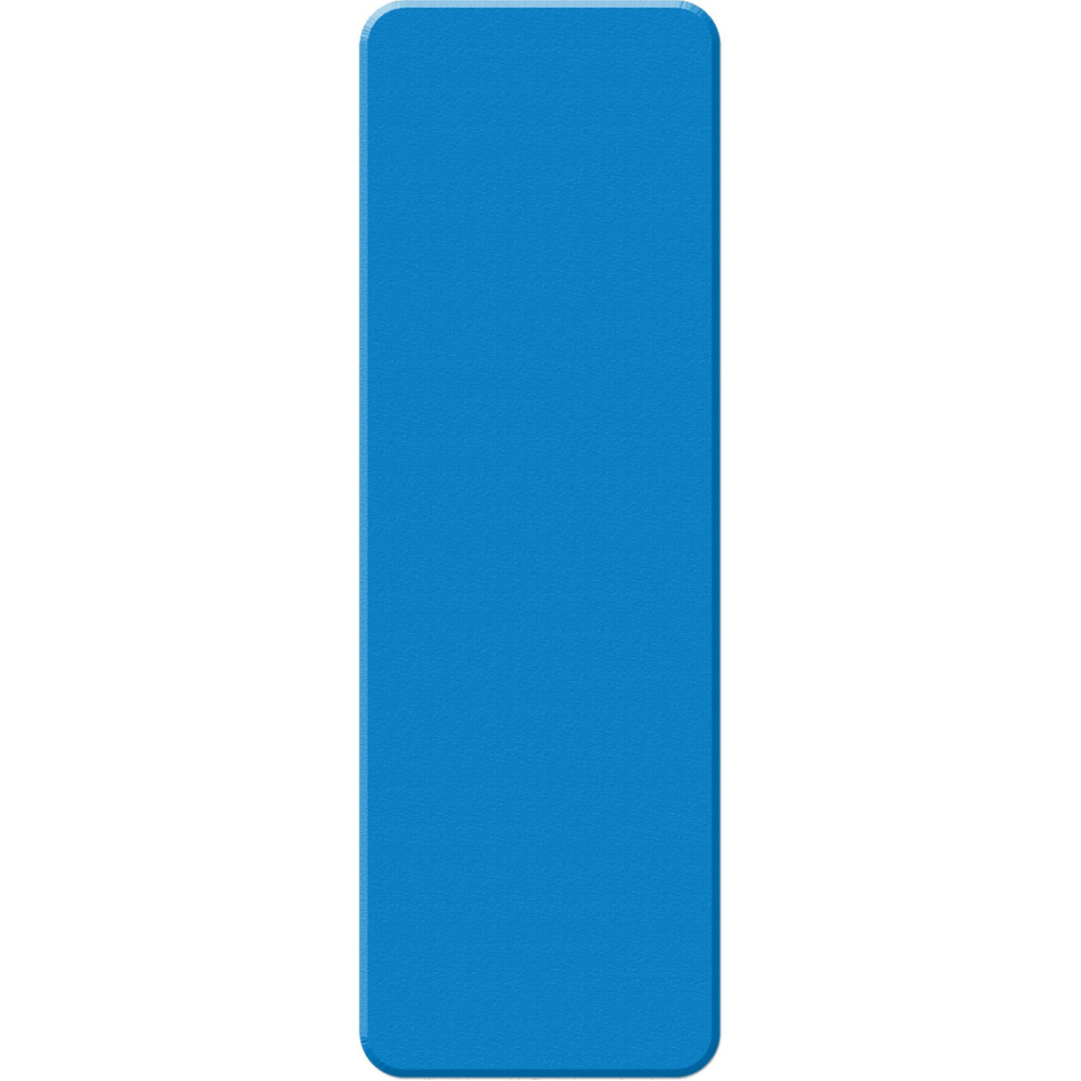 Armor Stripe Lean/5S Markers, Rectangle, 6" L x 2" W, Blue, Plastic