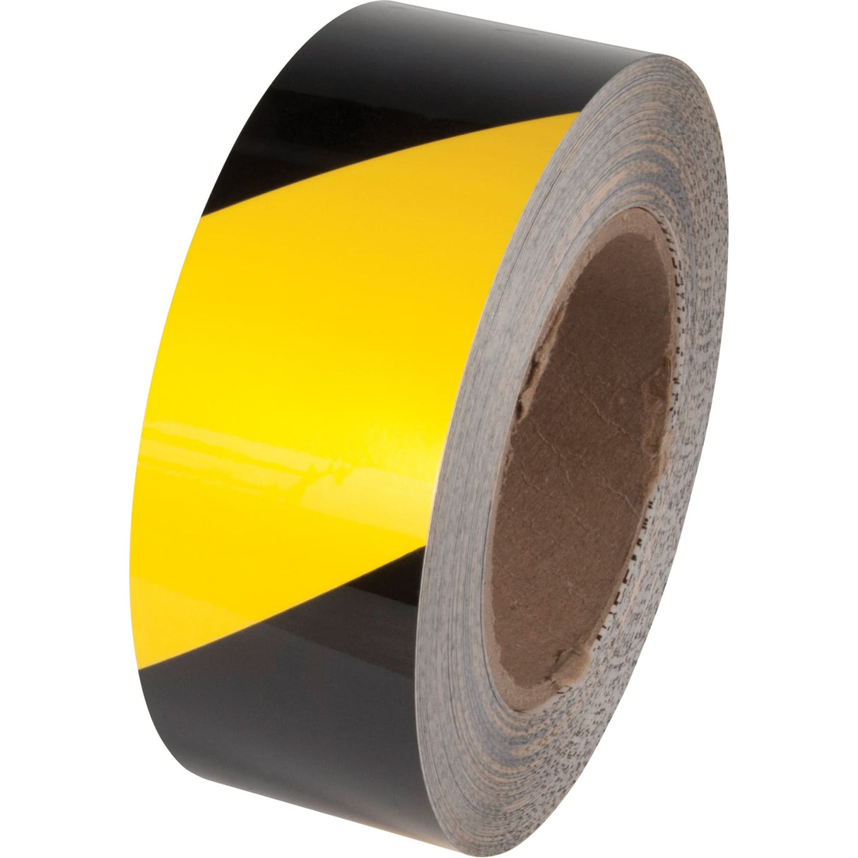Tuff Mark® Floor Marking Tape, 2" x 100', Polyester, Black and Yellow