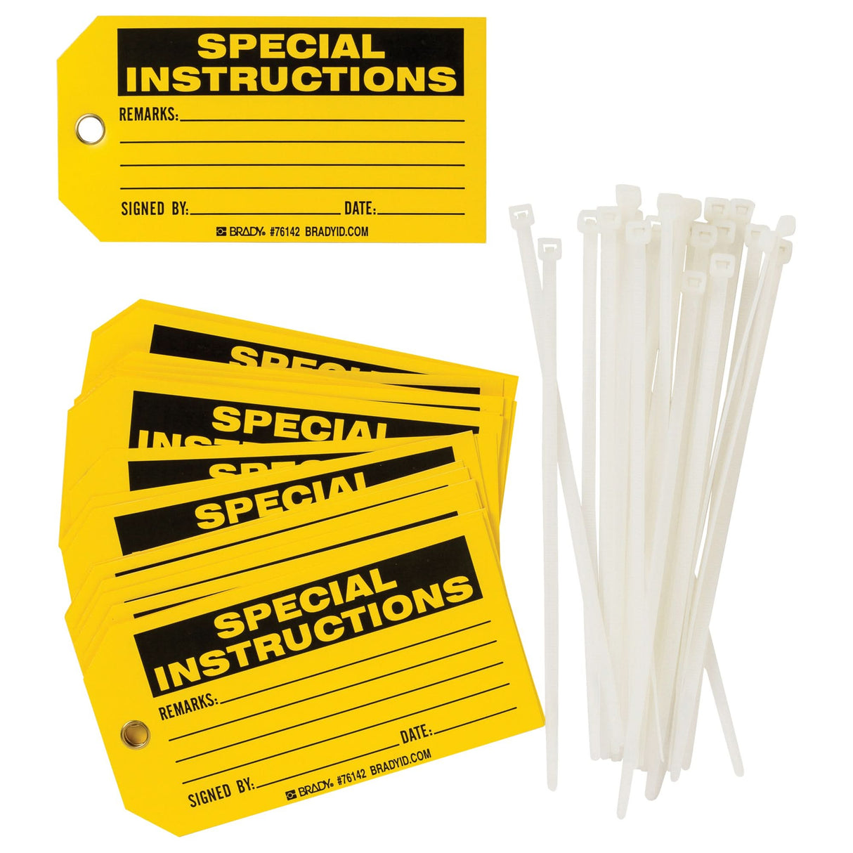 Lockout Tags, Cardstock, 5 3/4" W x 3" H, English