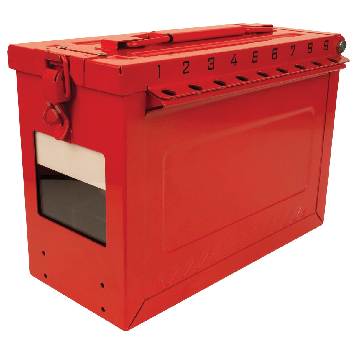 Large Group Lock Box, Red