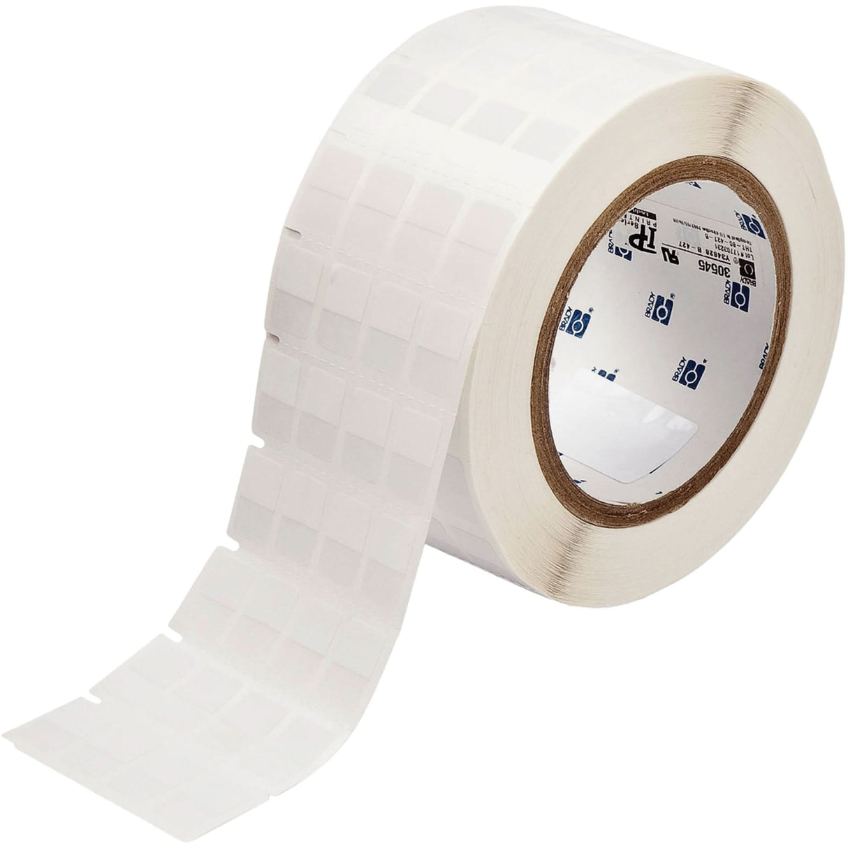 Core Series Self-Laminating Wire & Cable Labels, Vinyl, 0.5" L x 0.75" H, Clear