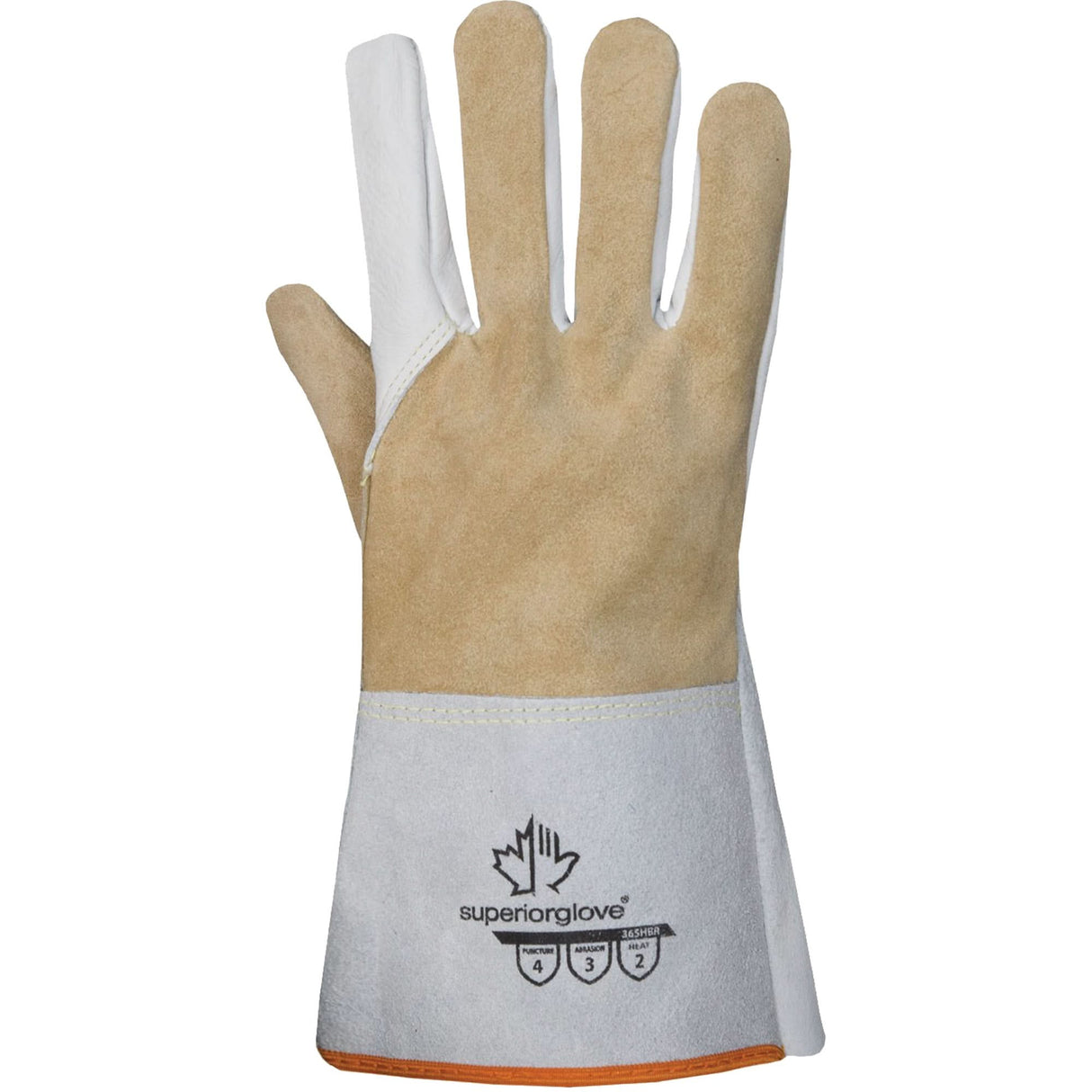 Endura® TIG Welding Gloves, Grain Horsehide, Size Large