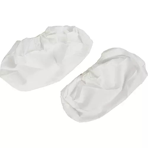 Shoe Covers, One Size, Microporous, White