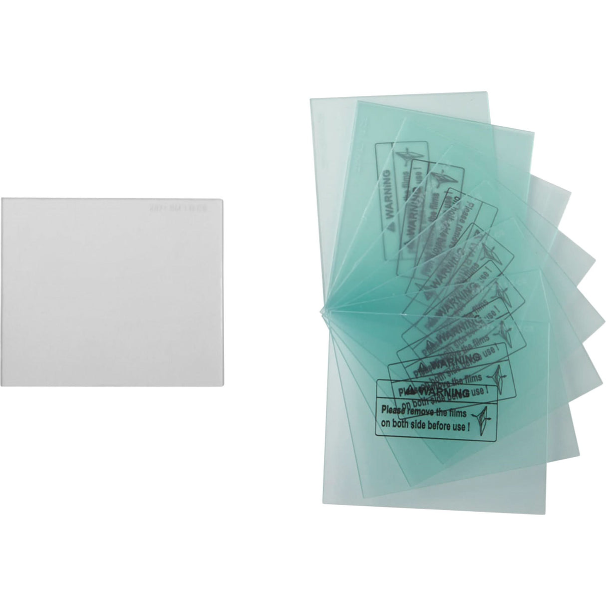 Internal Safety Plate for Translight™ 555 + Premium Auto Darkening Helmet, For Use With HSL-1, HSL-2 and Huntsman