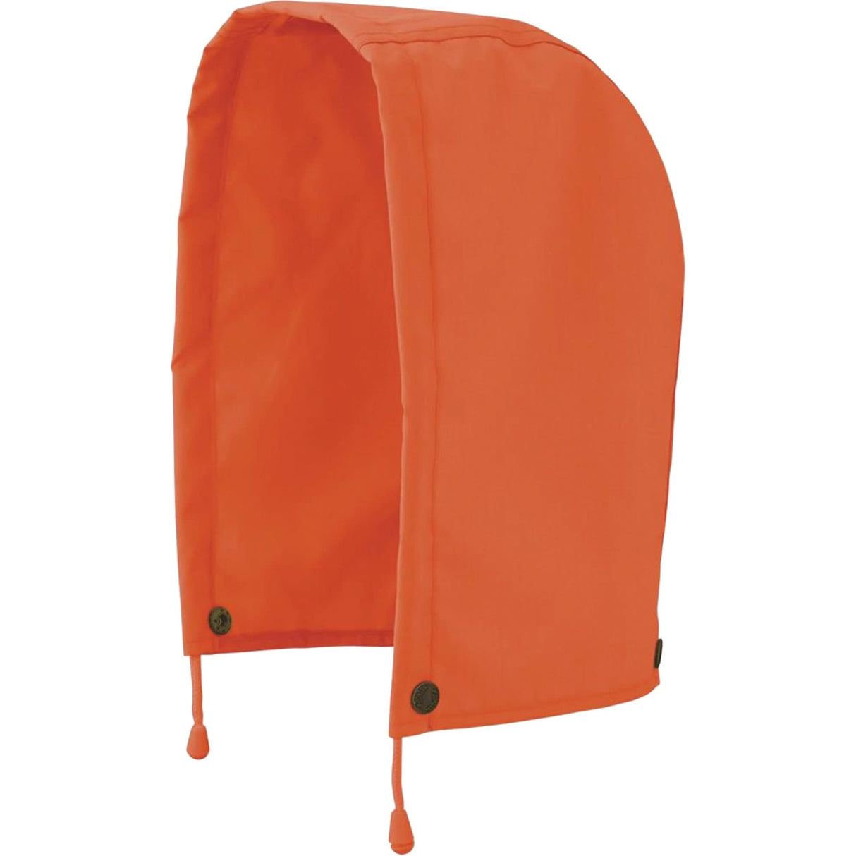 5400H 300D Trilobal Ripstop Waterproof Rain Jacket Hood, High Visibility Orange, Polyester