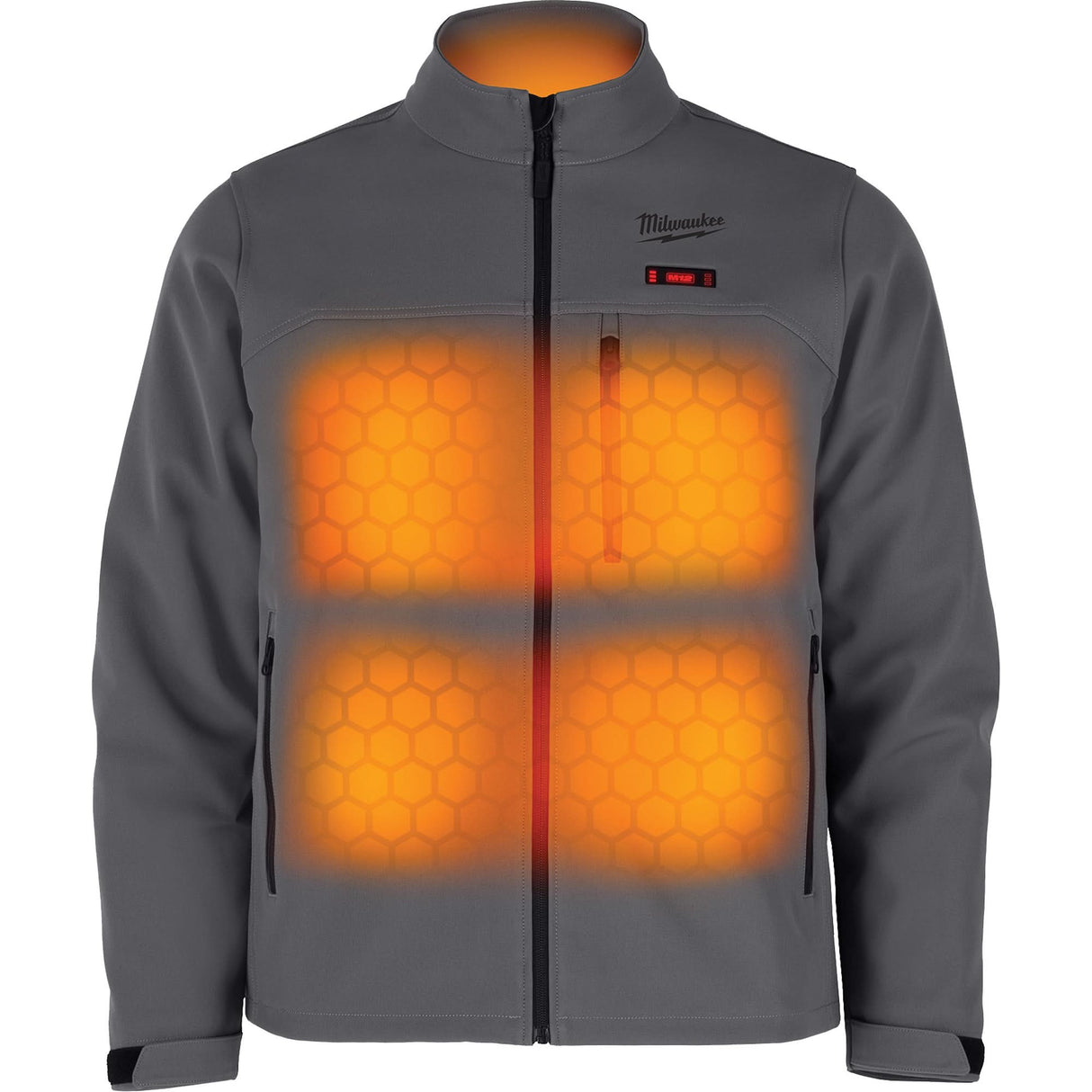 M12™ Heated Toughshell™ Jacket (Jacket Only), Men's, Large, Grey