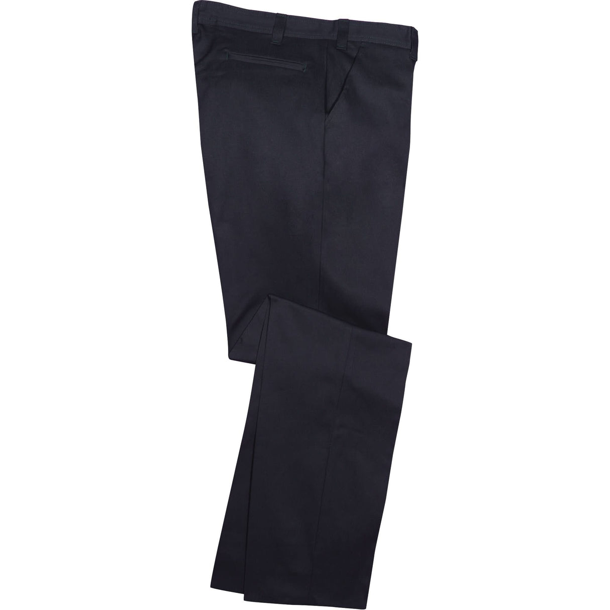 Industrial Work Pants, Cotton, Navy Blue, Size 42, 31 Inseam