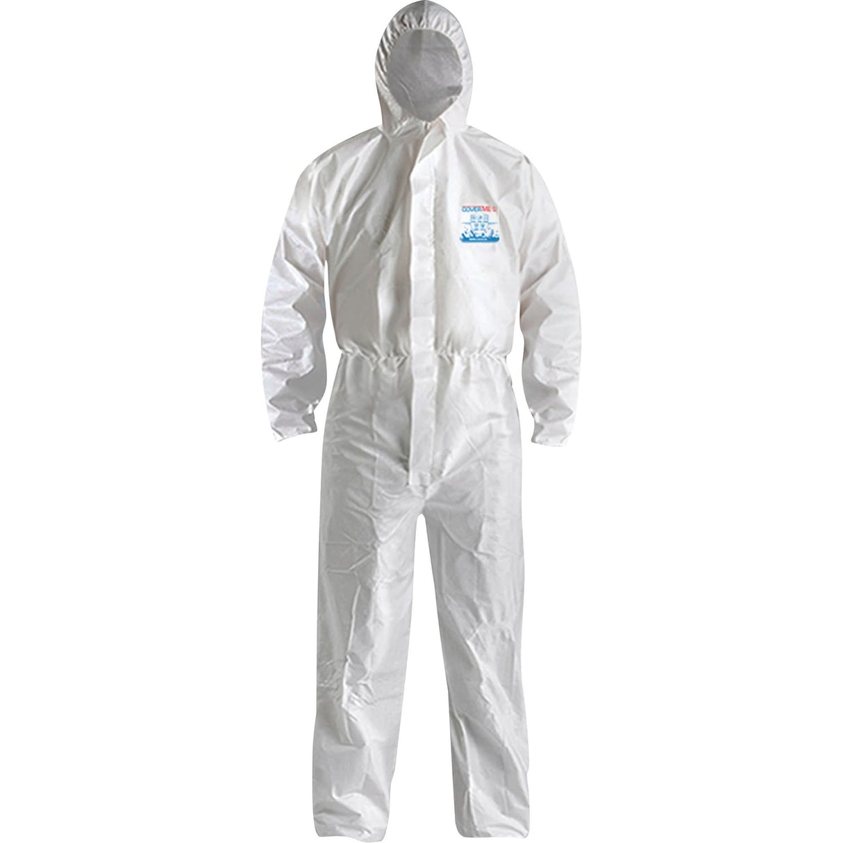CoverMe™ XP1800 Type 5/6 Coveralls with Hood, 4X-Large, White, Microporous