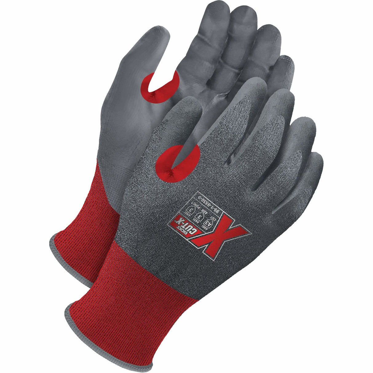 Cut-Resistant Touch Screen Gloves, Size 7, 21 Gauge, Foam NBR Coated, HPPE Shell, ASTM ANSI Level A3