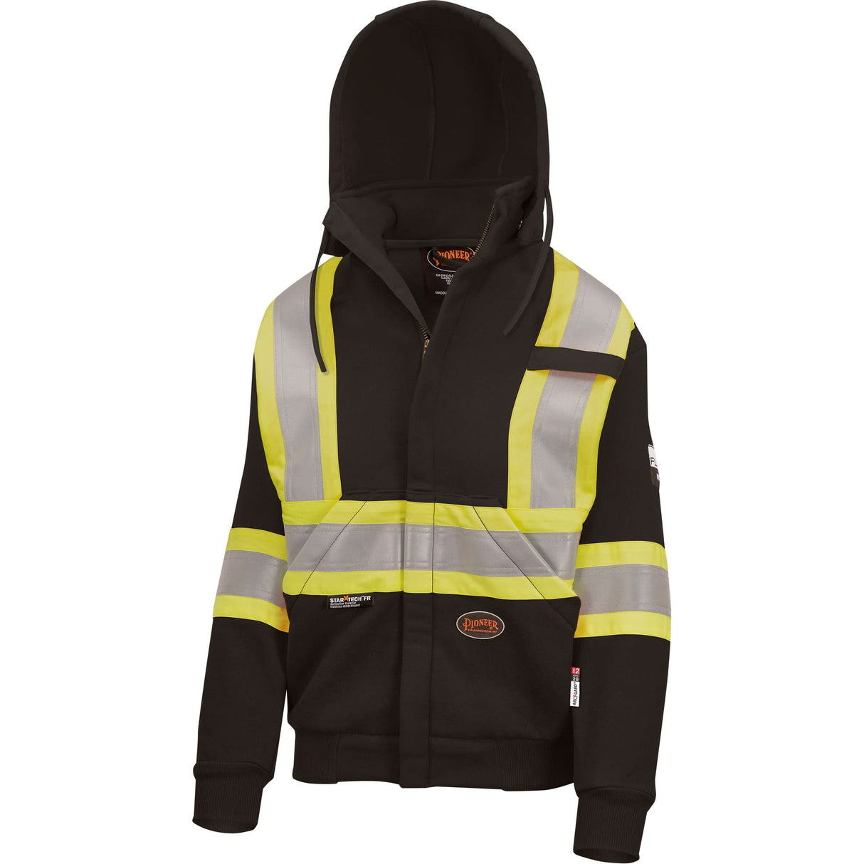 Heavyweight Safety Hoodie, Women's, 4X-Large, Black