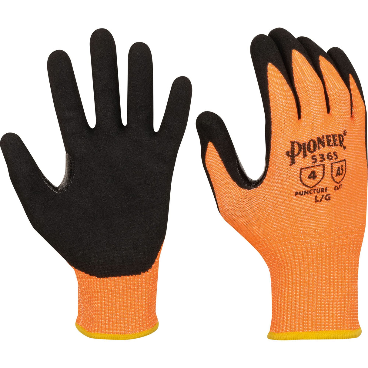Touchscreen-Compatible Cut-Resistant Gloves, Size Small, 13 Gauge, Nitrile Coated, Polyester/HPPE Shell, ASTM ANSI Level A5