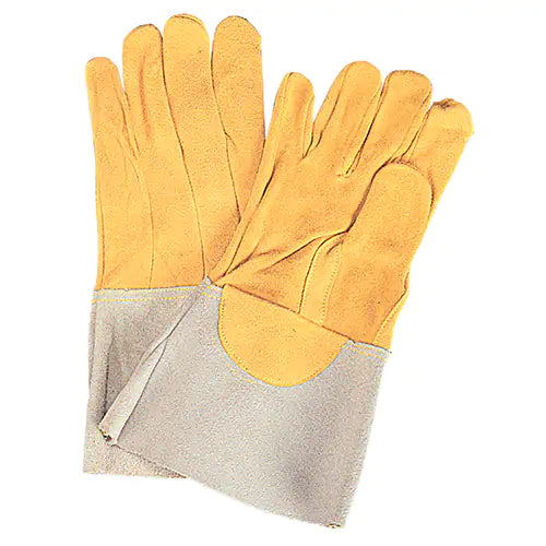 Superior Fit TIG Welding Gloves, Split Deerskin, Size 2X-Large