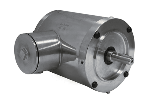Max Motion MPS-126RB | NEMA Motor 1/2HP, 1200RPM, 575V, Frame 56C, TENV, Round Body Base