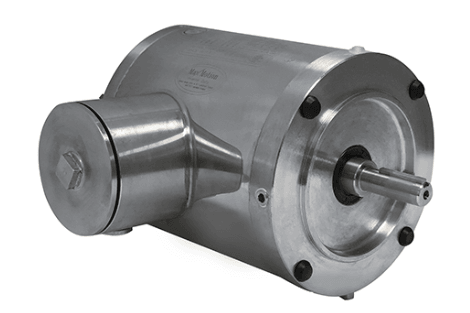 Max Motion MQS-124RB | NEMA Motor 1/2HP, 1800RPM, 208-230/460V, Frame 56C, TENV, Round Body Base