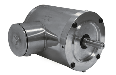 Max Motion MPS-124RB | NEMA Motor 1/2HP, 1800RPM, 575V, Frame 56C, TENV, Round Body Base