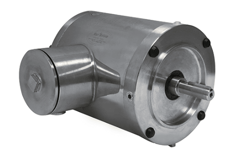 Max Motion MQS-134RB | NEMA Motor 1/3HP, 1800RPM, 208-230/460V, Frame 56C, TENV, Round Body Base