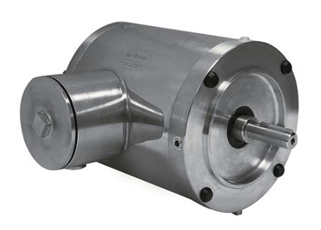 Max Motion MQSP-104RBNV | NEMA Motor 1HP, 1800RPM, 208-230/460V, Frame 56C, TENV, Round Body Base